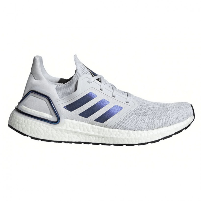 Adidas Ultra Boost 20 Szare Niebieskie Fioletowe Buty Damskie