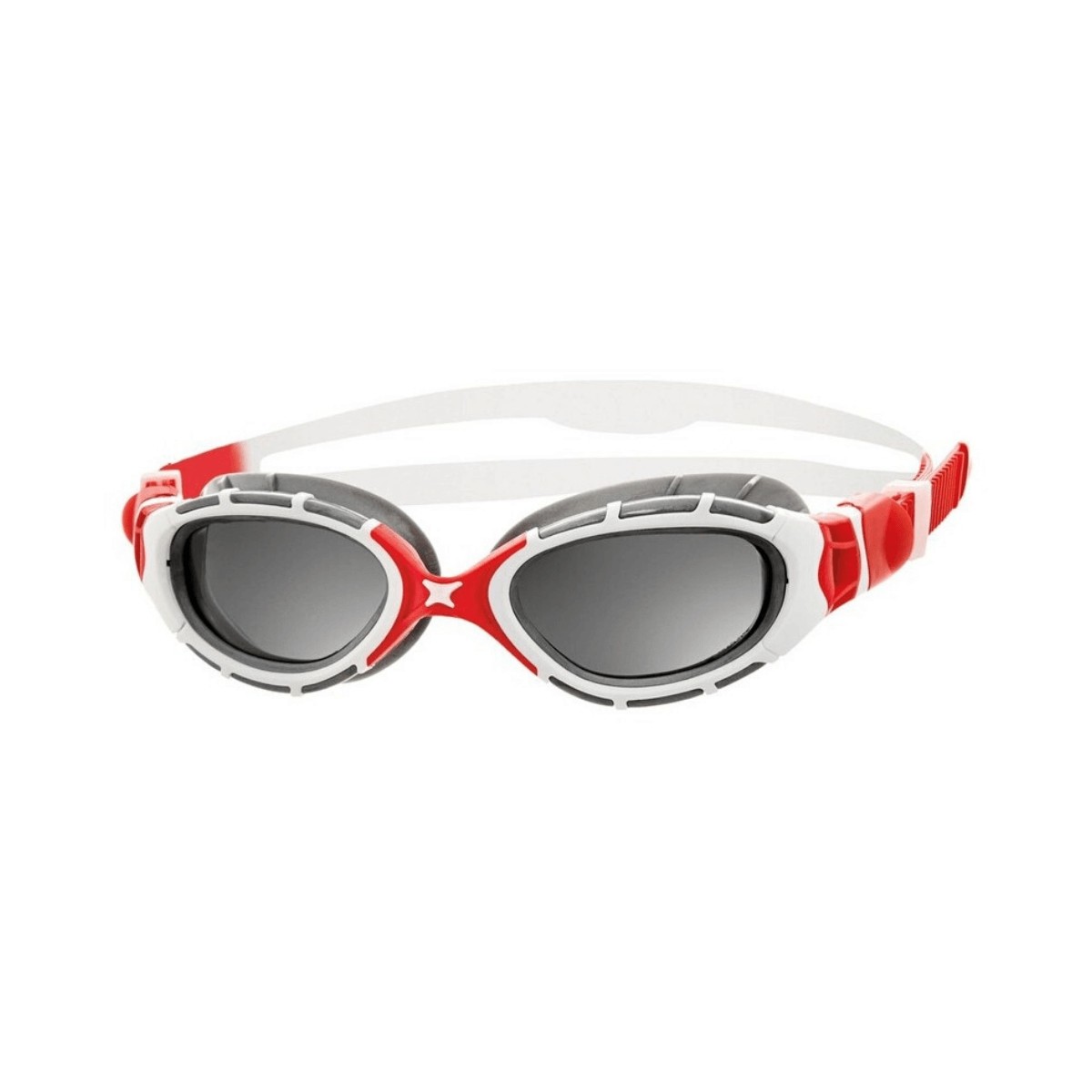 Zoggs Predator Flex 2.0 Schwimmbrille polarisiert weiß rot