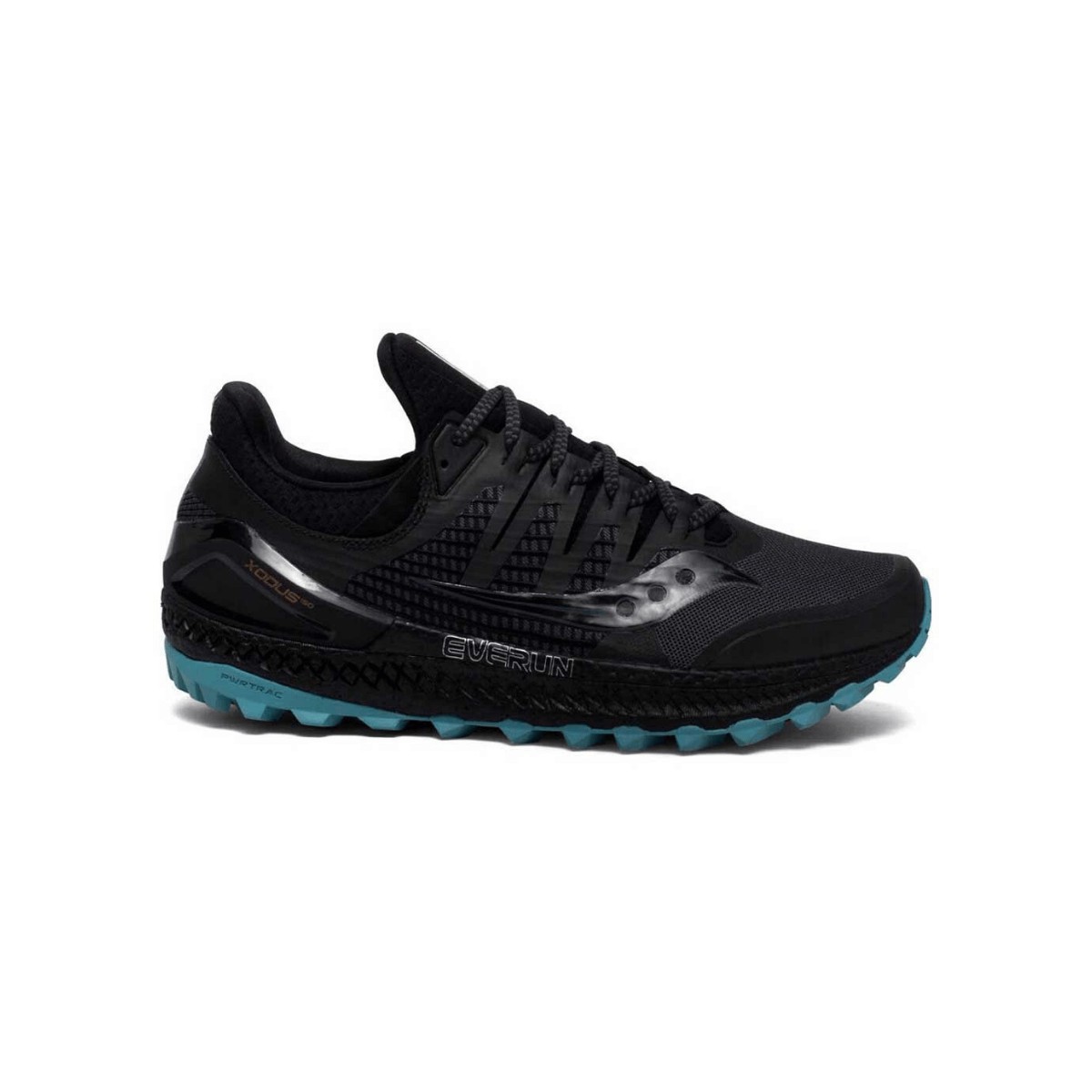 Saucony Xodus ISO 3 Grey Black Blue SS19 Men's Running Shoes