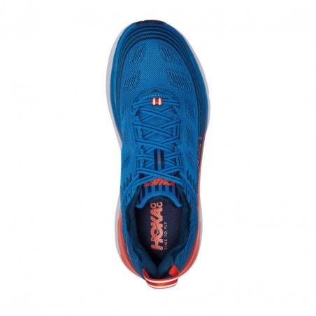 Chaussures Homme Hoka One One Bondi 6 Bleu Rouge SS20