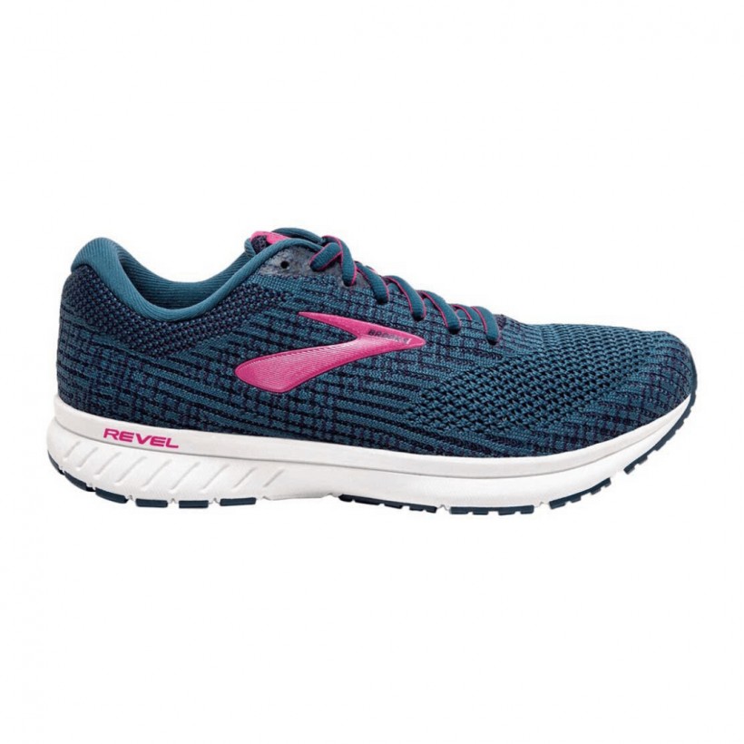 Scarpe Brooks Revel 3 Blu Rosa SS20 Donna