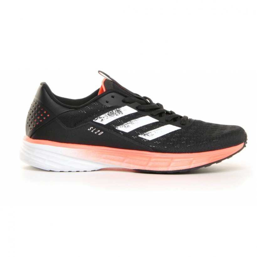 orange adidas running shoes