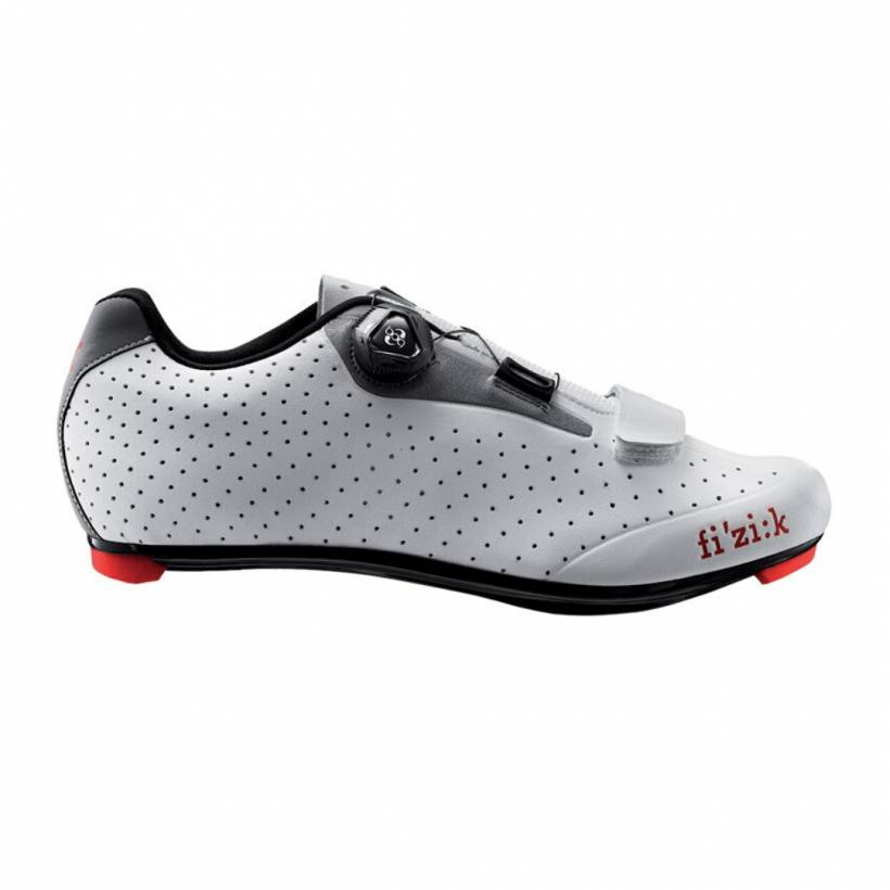 Fizik R5B uomo weiß / graue Rennradschuhe