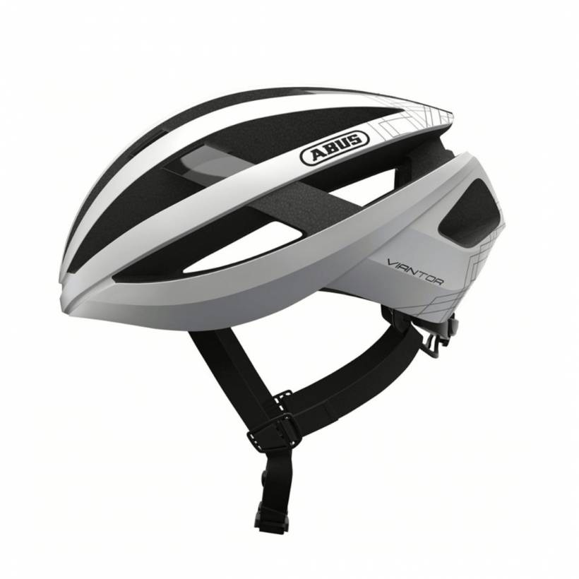 Abus Viantor Capacete Branco
