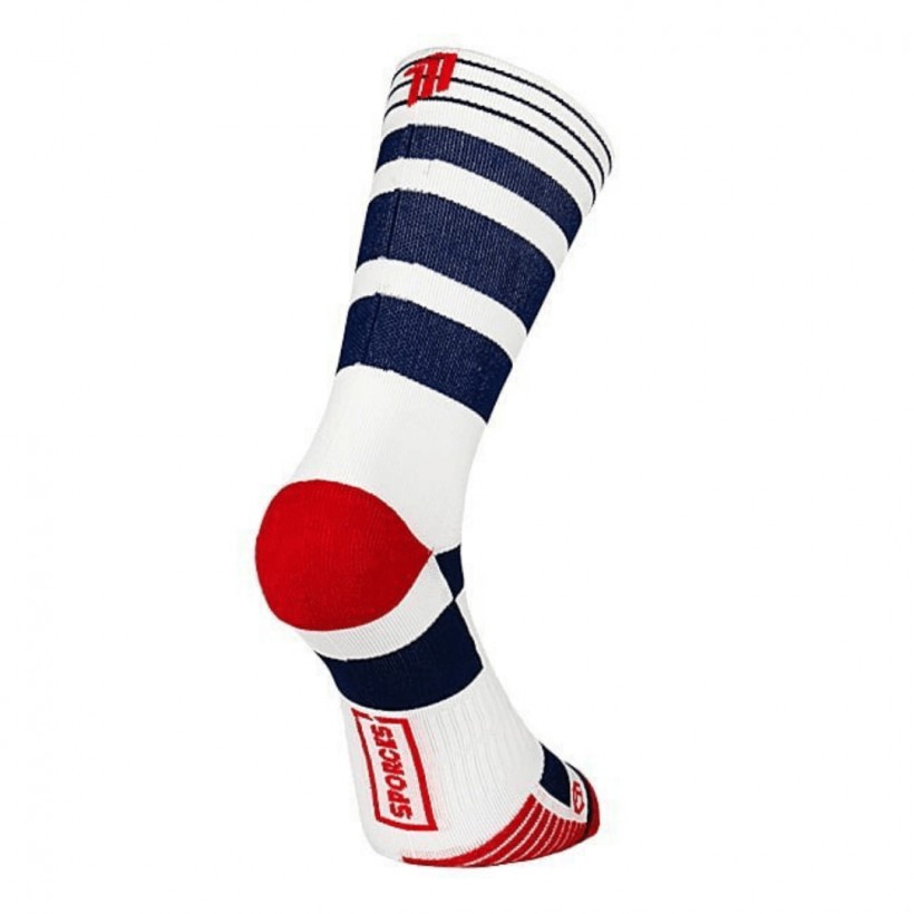 Chaussettes Crazy Lines Bleu