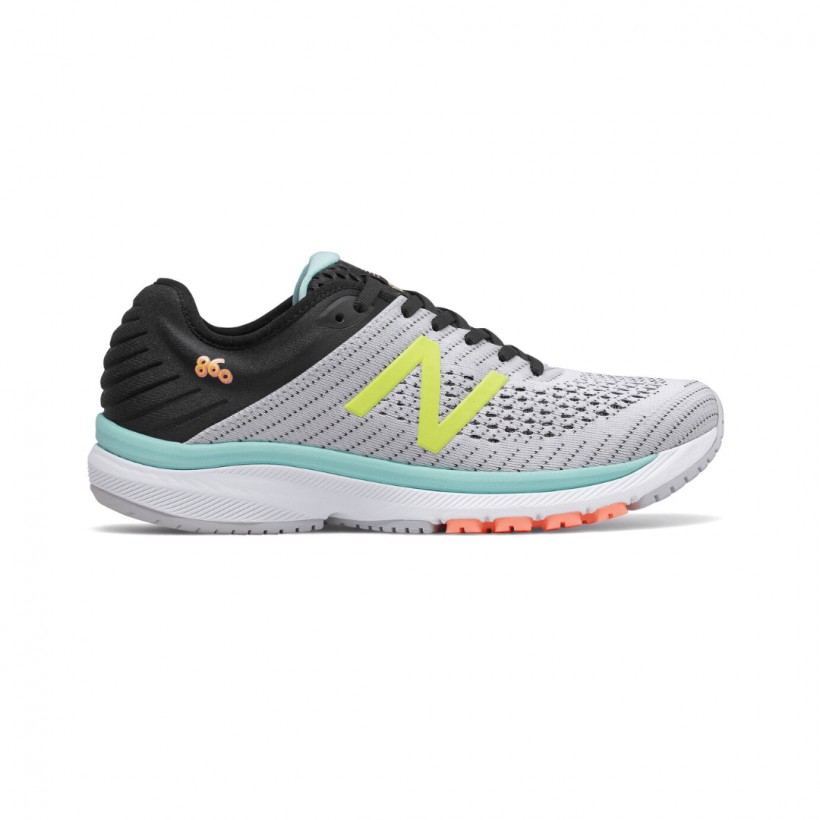 New Balance 860v10 Gray Black PV20 Women's Shoes