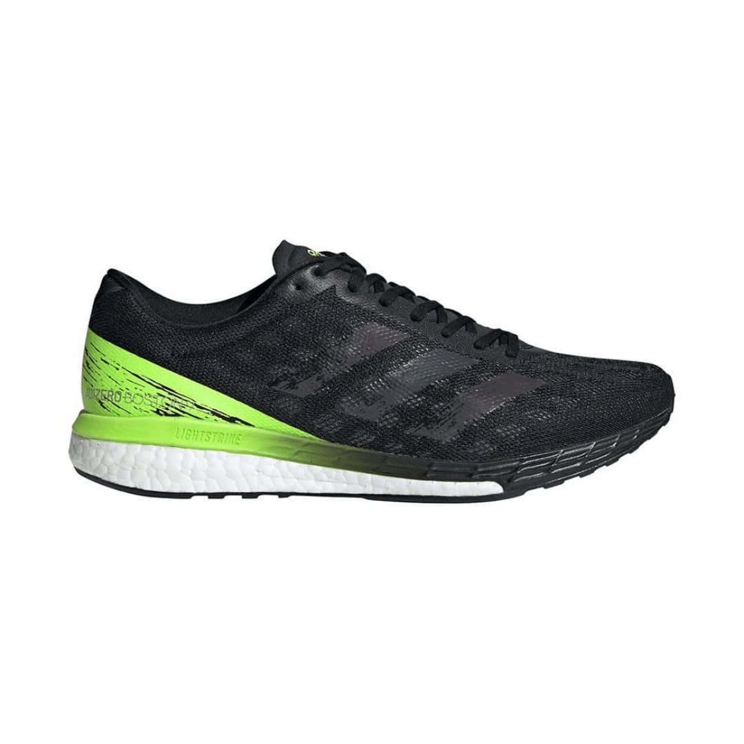 Adidas Adizero Boston 9 Black Green AW20 Men's Running Shoes