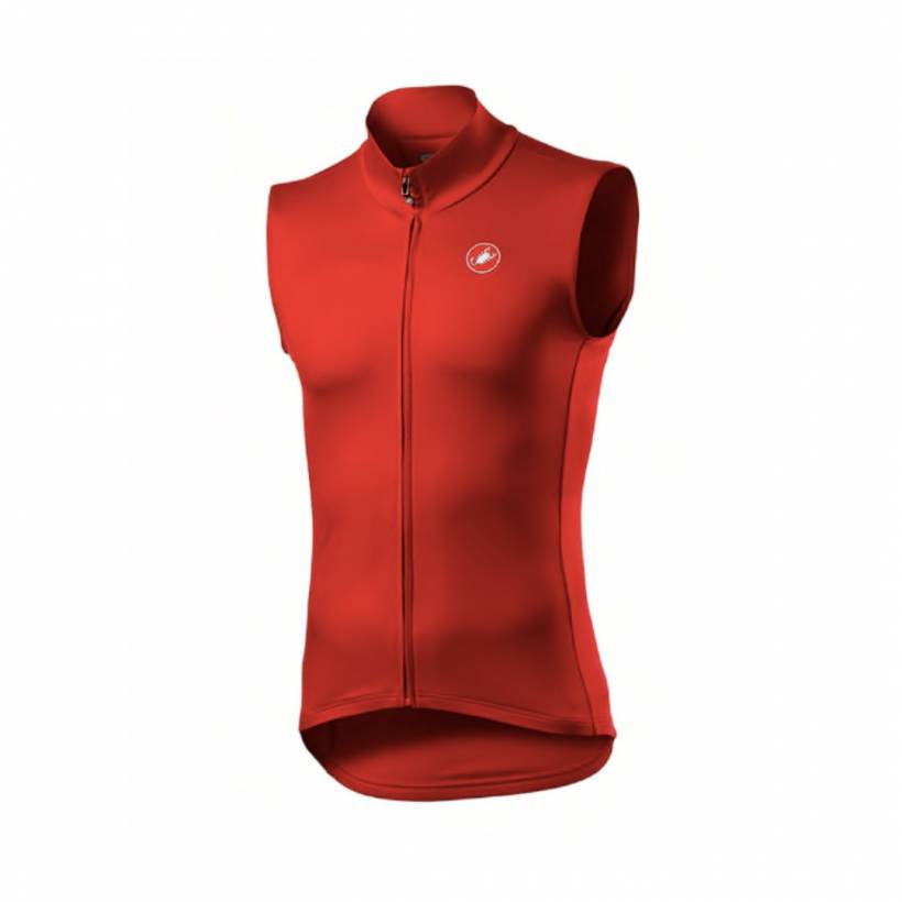 Castelli Pro Thermal Mid Red Herrenweste