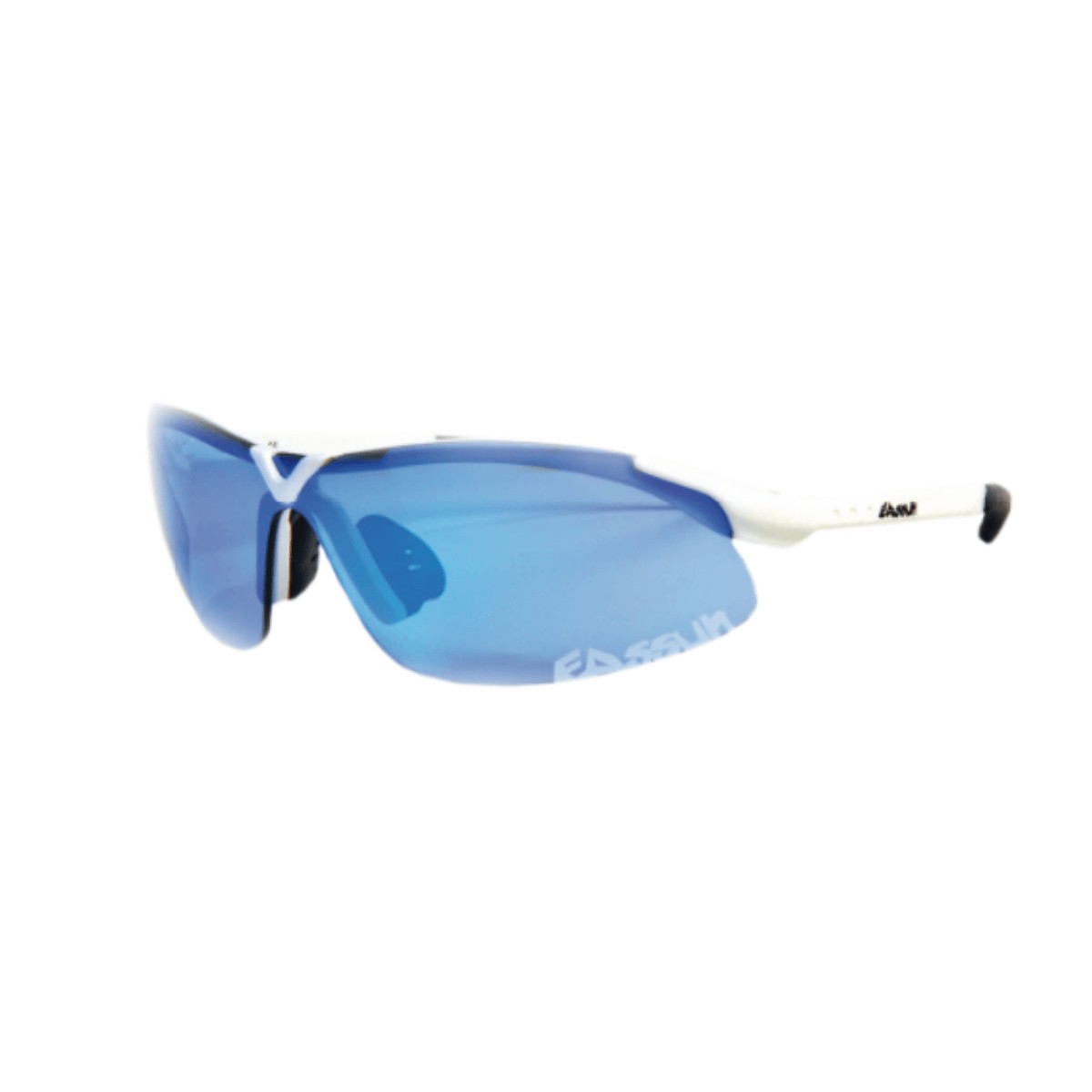 Brille,Polarisiert günstig Kaufen-Eassun X-Light Revo Blau Weiß Sonnenbrille. Eassun X-Light Revo Blau Weiß Sonnenbrille <![CDATA[Eassun X-Light Revo Blau Weiß Sonnenbrille Die Eassun X-Light Brille ist eine extra leichte Brille, wie der Name schon sagt, da sie nur 16 Gramm wie