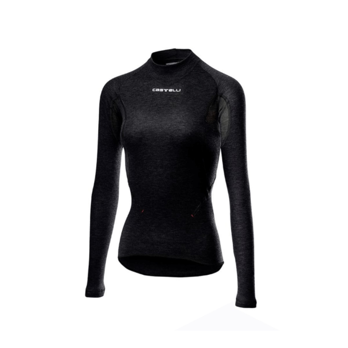 Castelli Flanders 2 Base Layer Schwarze Frau, Größe S