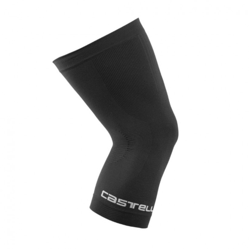 Castelli Pro Nahtlose schwarze Knieorthese