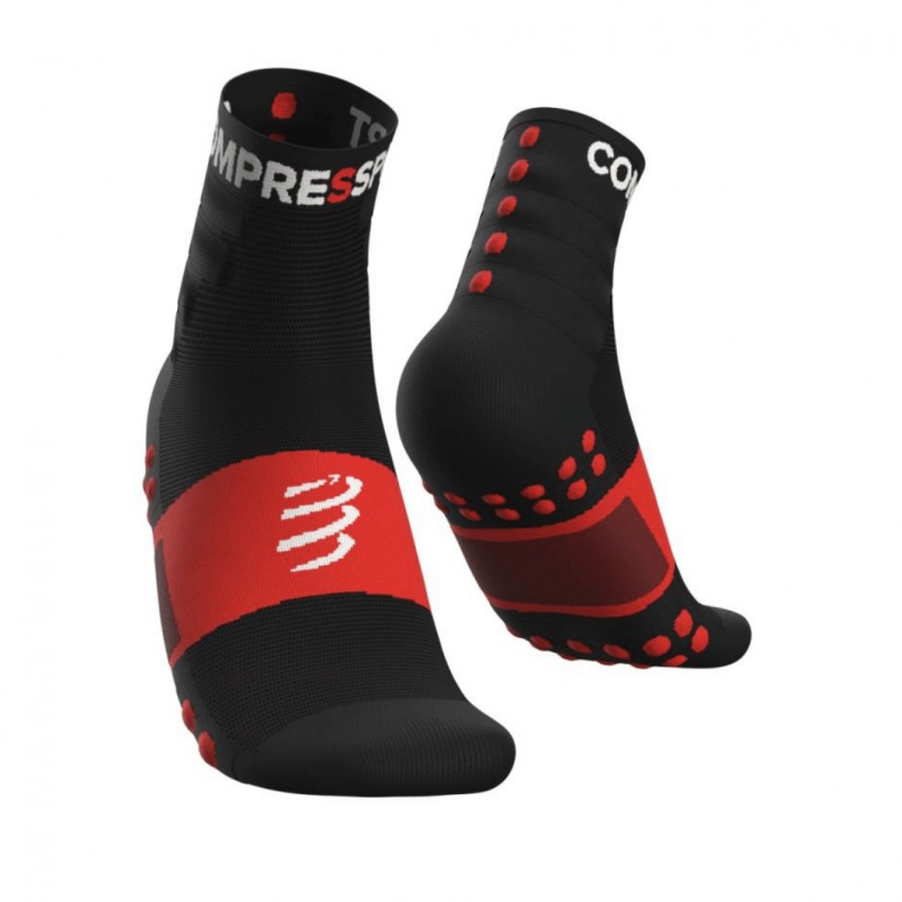 Calcetines Compressport Training Pack de 2 Negro