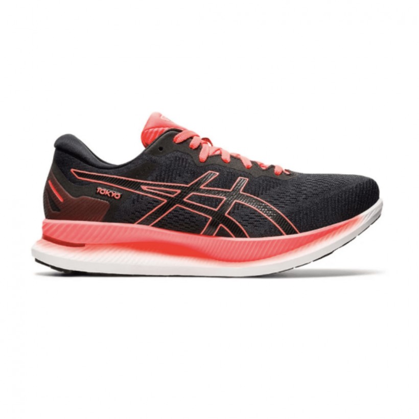 Asics GlideRide Tokyo Laufschuhe Schwarz Pink SS21