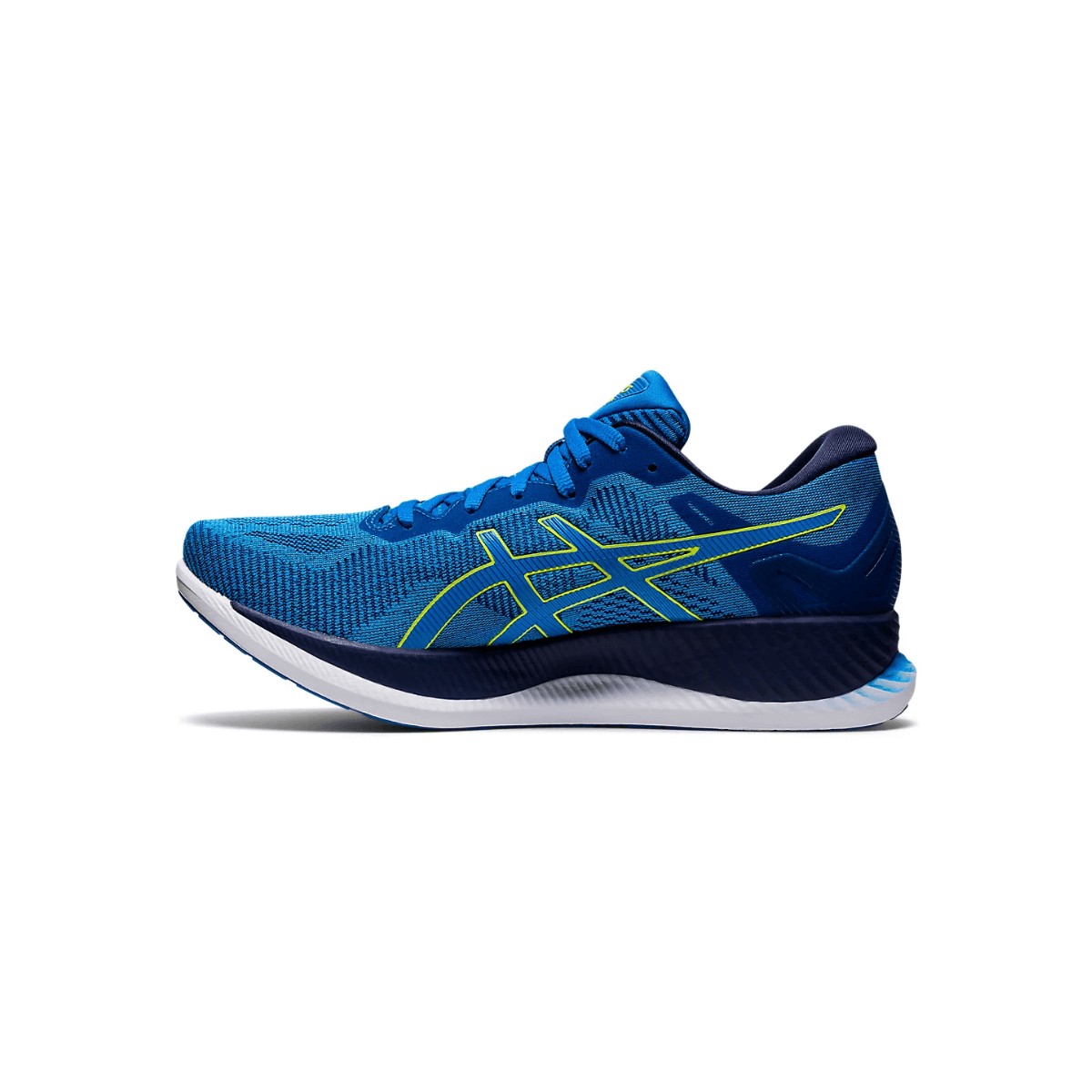 Asics glideride black outlet blue