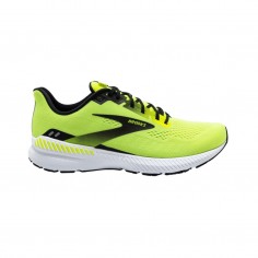 Brooks Launch GTS 8 Shoes Fluorescent Yellow White Black SS21