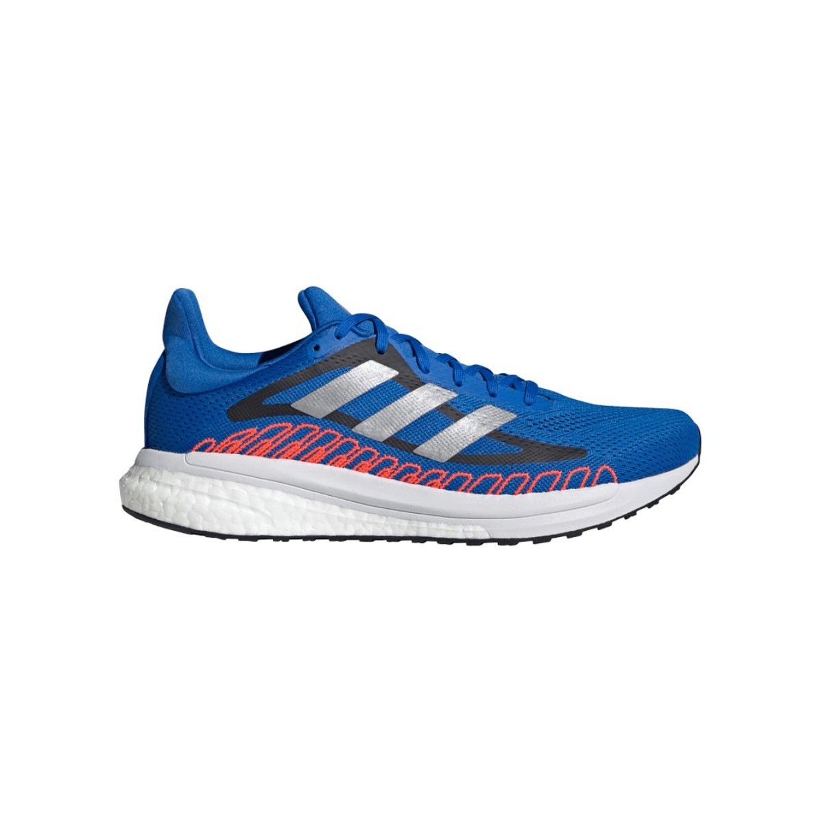 Scarpe Adidas Solar Glide ST 3 Blu Arancioni SS21