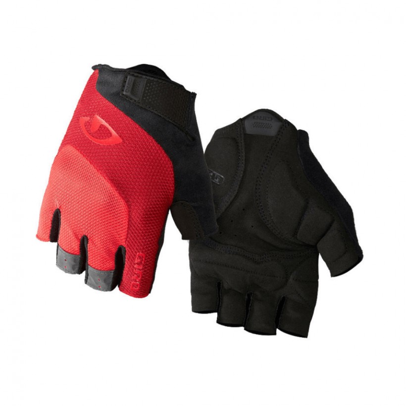 Giro Bravo Gel Short Red Gloves