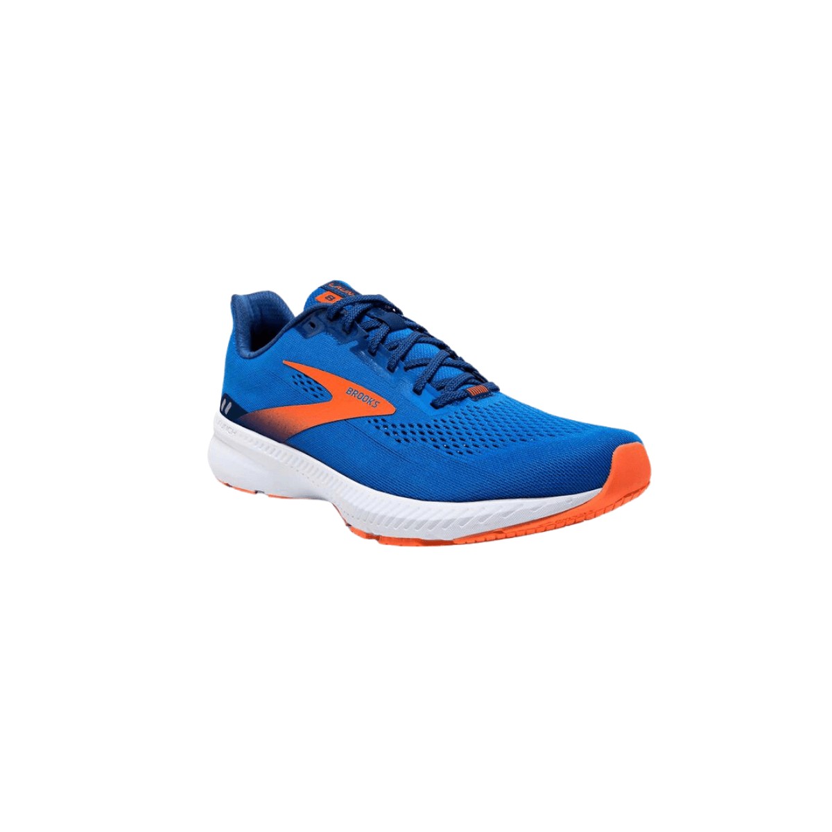 Brooks Launch 8 Blue Orange Running Shoes