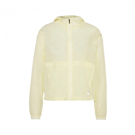 Jacket New Balance Impact Run Light yellow Woman