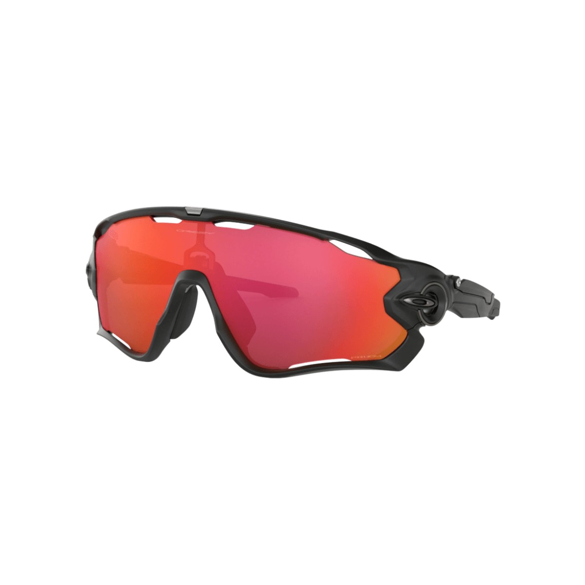 Oakley Jawbreaker Matte Black Goggles - Prizm Trail Torch Lenses