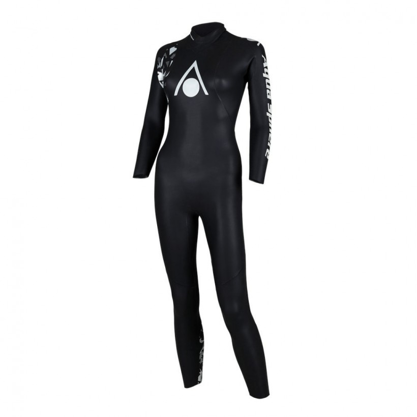 Aqua Sphere Pursuit V3 Wetsuit Black White Woman