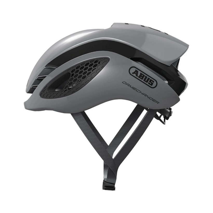 Capacete Abus Gamechanger cinza claro