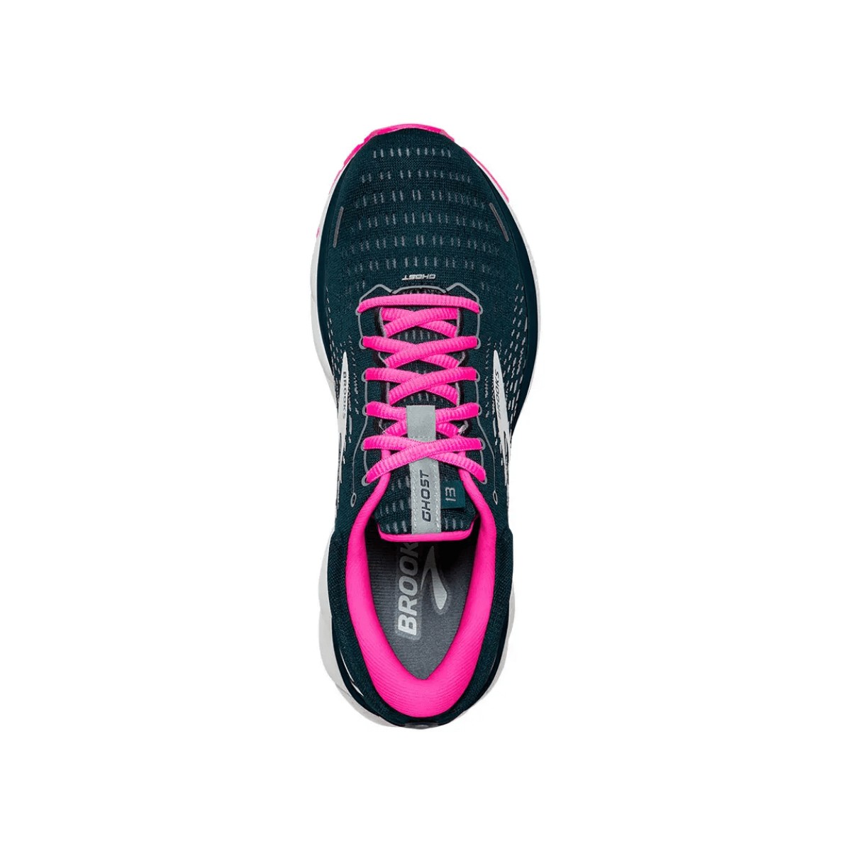 Brooks Ghost 13 Teal Pink White Women SS21 Shoes
