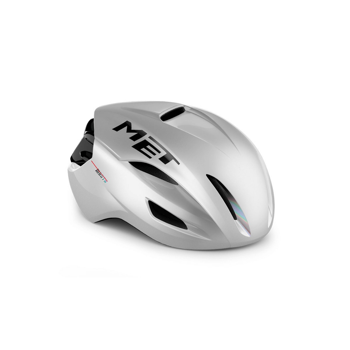 MET Manta MIPS Weiß glänzender Helm, Größe M (56-58 cm)