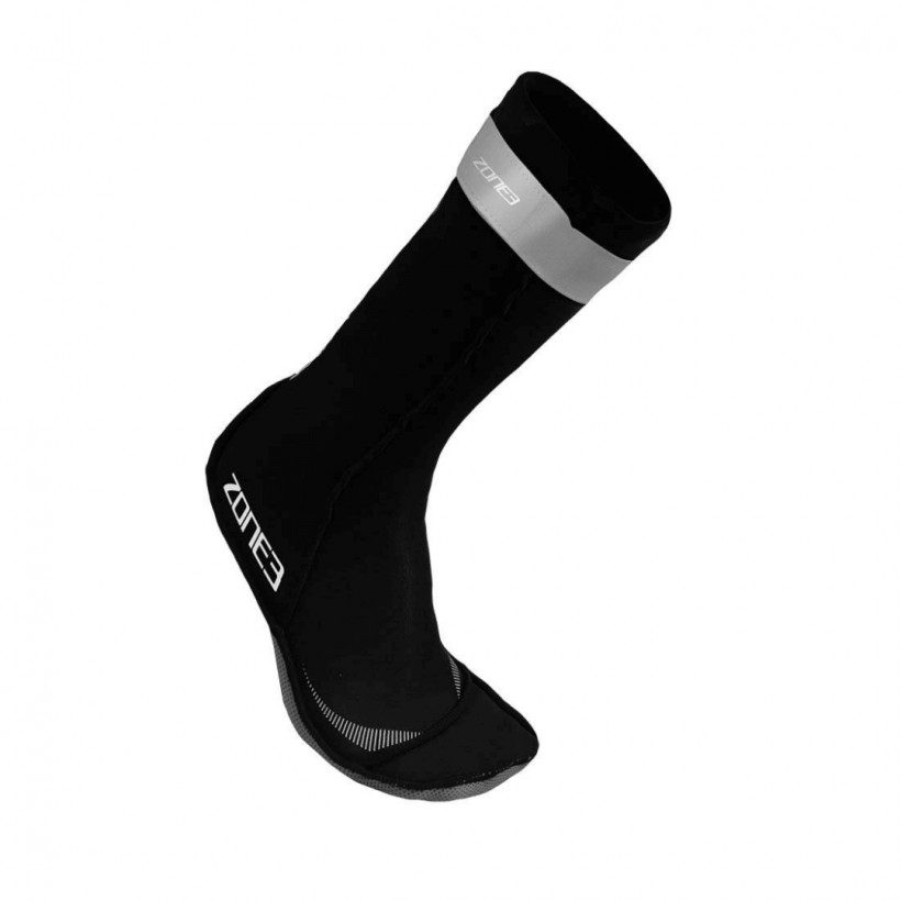 Zone3 Neoprene Swimming Socks Zone3 Neoprene Swimming Socks Reflective Gray