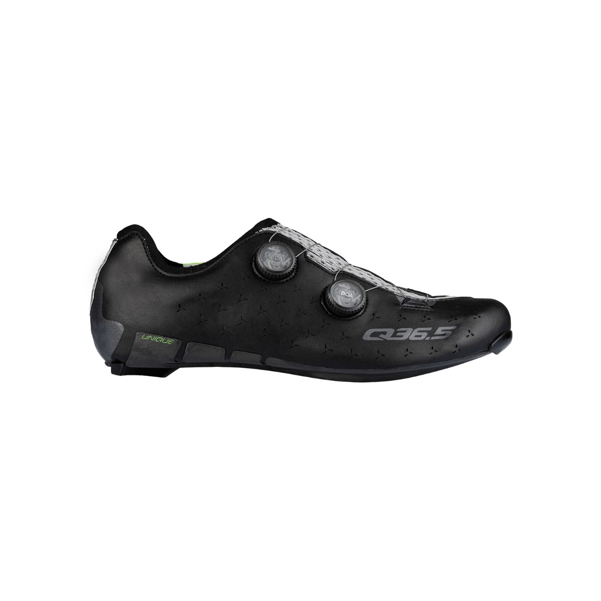 Photos - Cycling Shoes Q36.5 Unique Road Shoes Black, Size 44 - EUR 300.2.44