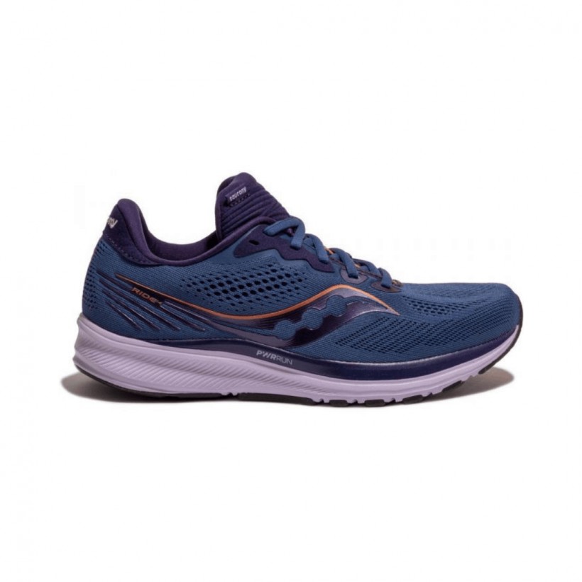 Saucony ride store mujer azul