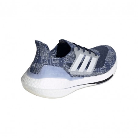 Adidas Ultra Boost 21 Laufschuhe Blau Sashiko Grau SS21