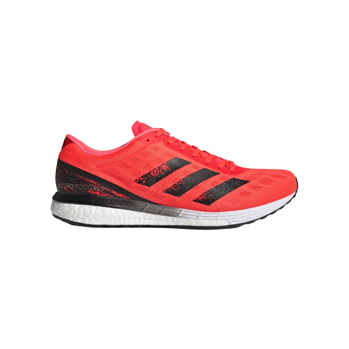 Chaussure adidas rouge et noir sale