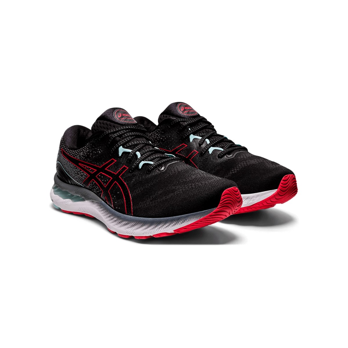 Zapatillas Asics Gel Nimbus 23 Negro Rojo AW21