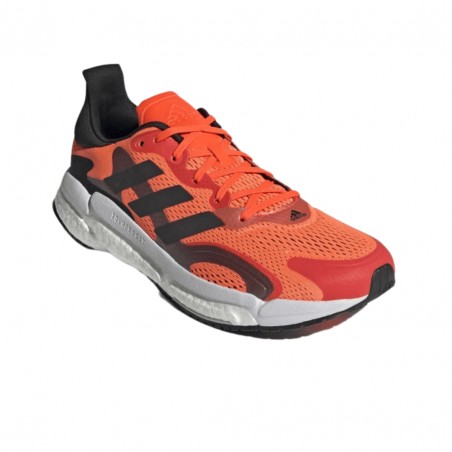 Tênis Solarboost 5 Adidas - Cinza+Vermelho