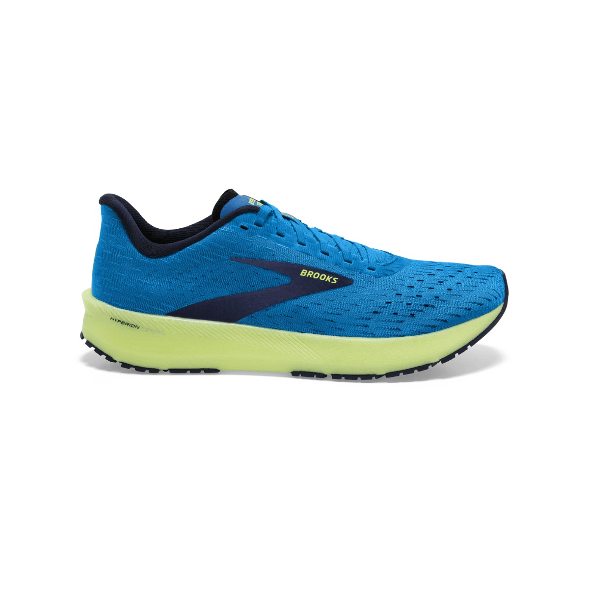 Brooks Hyperion Tempo Laufschuhe Blau Gelb, Größe 43 - EUR