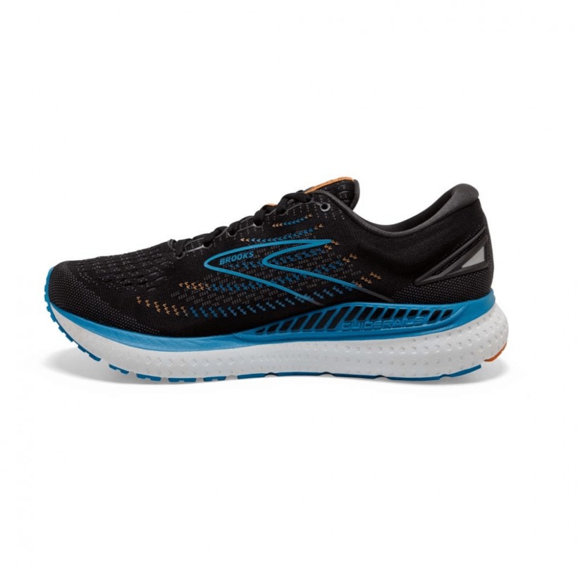 Scarpe Brooks Glycerin GTS 19 Nere Blu Arancioni AW21