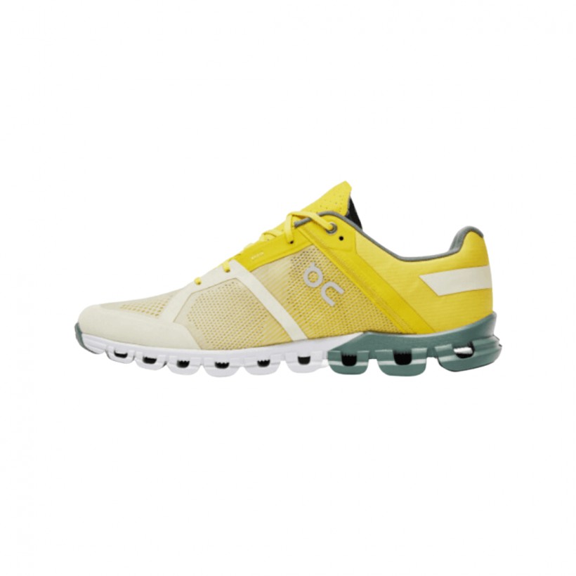 Zapatillas On Cloudflow Amarillo Azul PV20 Hombre