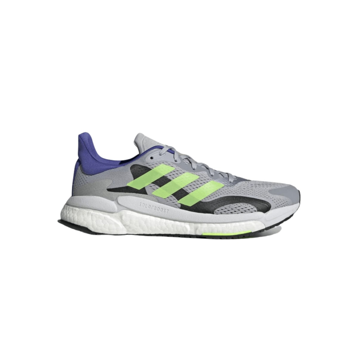 religión rodar Problema Adidas Solar Boost 3 Running Shoes Gray Green