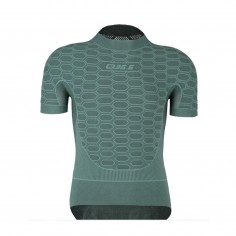 Q36.5 Base Layer 2 Manga Curta T-Shirt Verde Oliva