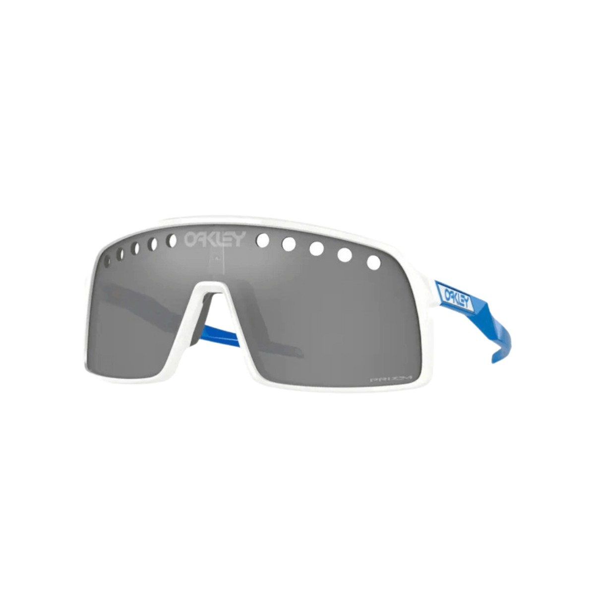 Photos - Sunglasses Oakley Sutro Polished Glasses White Blue Prizm Black OO9406-6237 