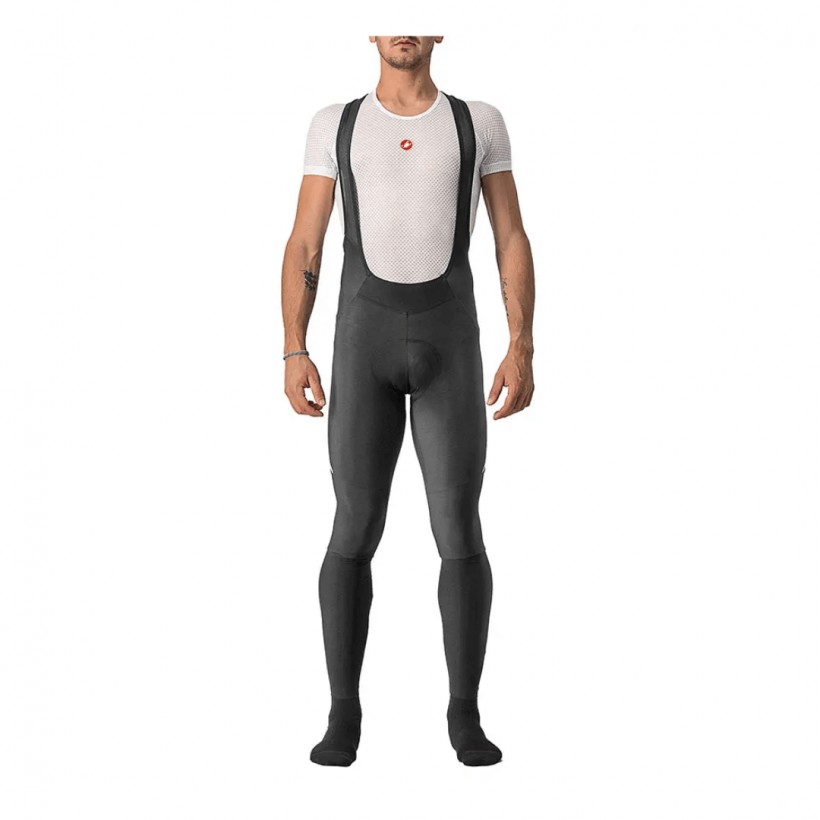 Castelli Velocissimo Long 5 Trägerhose Schwarz