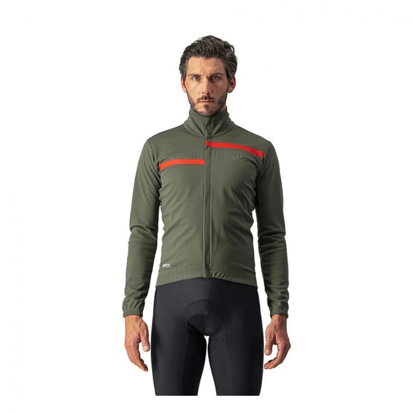 Castelli Transition 2 Military Green Jacket