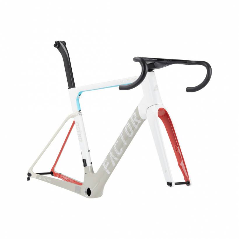 Factor Ostro VAM Disco Carbono Frame & Fork Set Branco