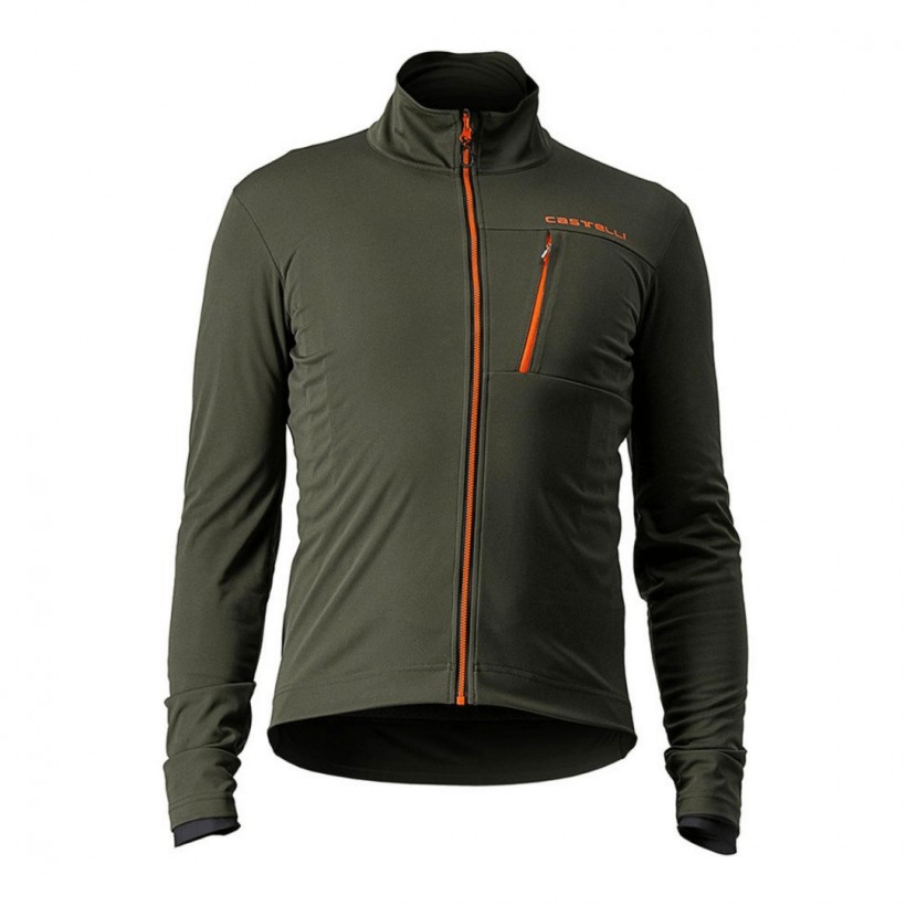 Castelli Go Jacke Armeegrün