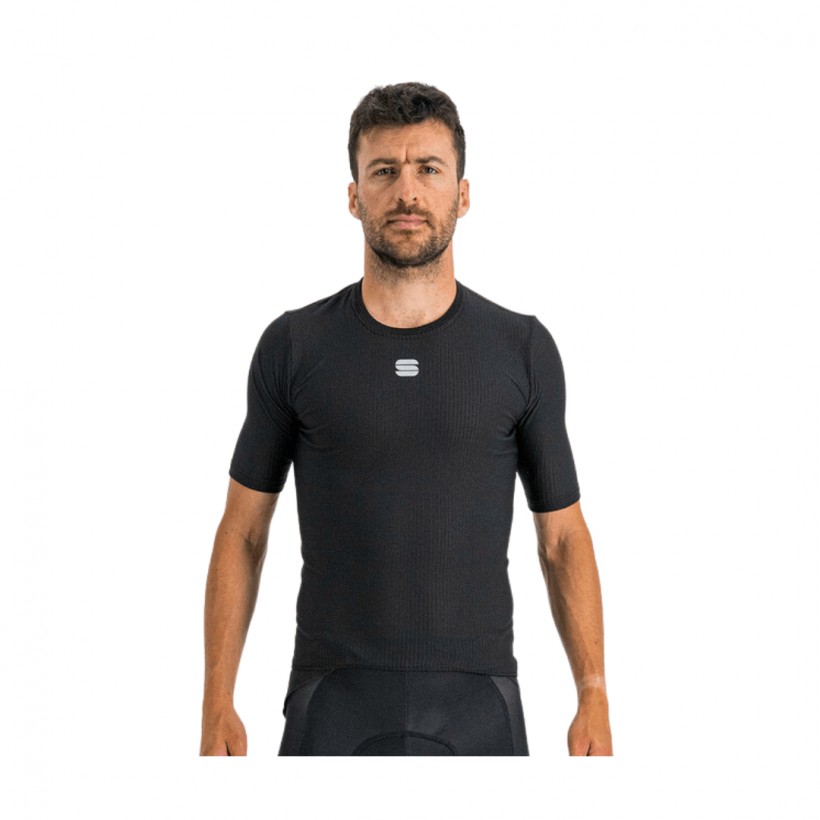 Sportful BodyFit Pro BaseLayer Kurzarm Baselayer Schwarz