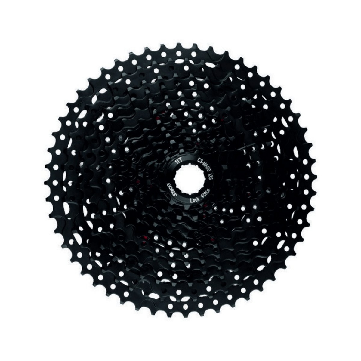 Kassette 12V 11-52T S-Ride MTB CS-M600 Schwarz