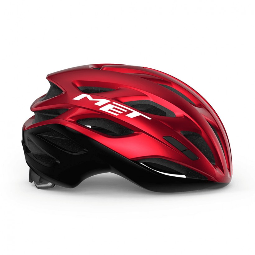 Casco Met Estro Mips Rojo Negro