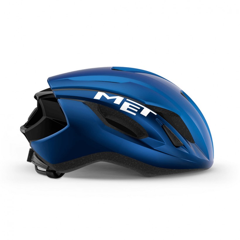 Met Strale Helmet Blue Metallic