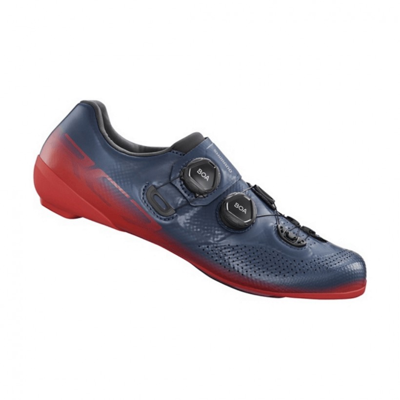 Sapatos vermelhos Shimano RC702